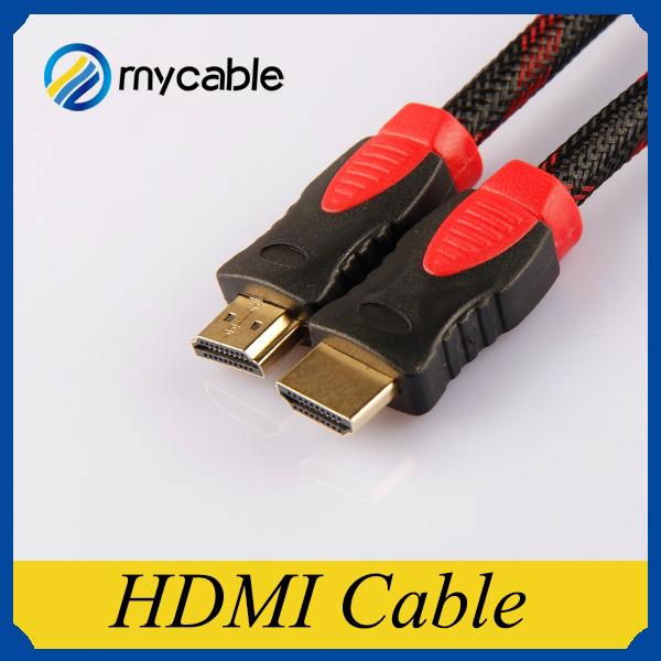 China 24k Gold plated connector 1080P HDMI Cable 1.4 4