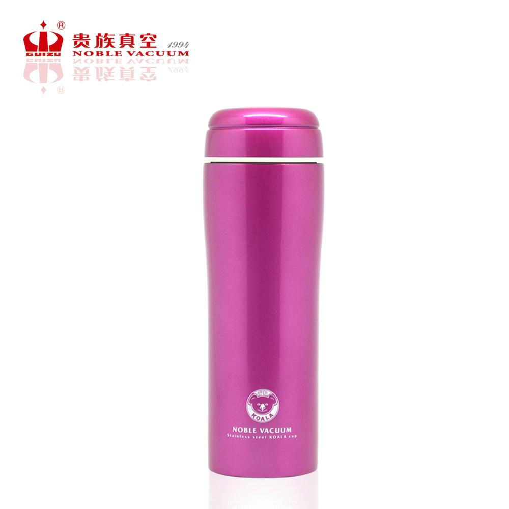 Double wall elegant stainless steel cute vacuum flask thermal mug KAOLA 3