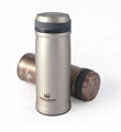 Double wall stainless steel vacuum flask