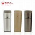 Double wall stainless steel vacuum flask thermal mug car cup 1