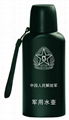 Double wall stainless steel FLAT sports bottle vacuum flask thermal mug 5