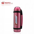 Double wall stainless steel bullet elasticity sports bottle vacuum flask 2