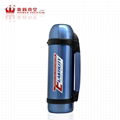 Double wall stainless steel bullet elasticity sports bottle vacuum flask 3