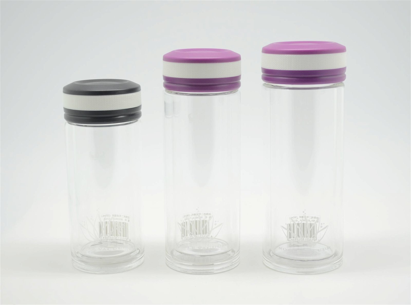 Double wall glass tumbler glass bottle glass cup 4