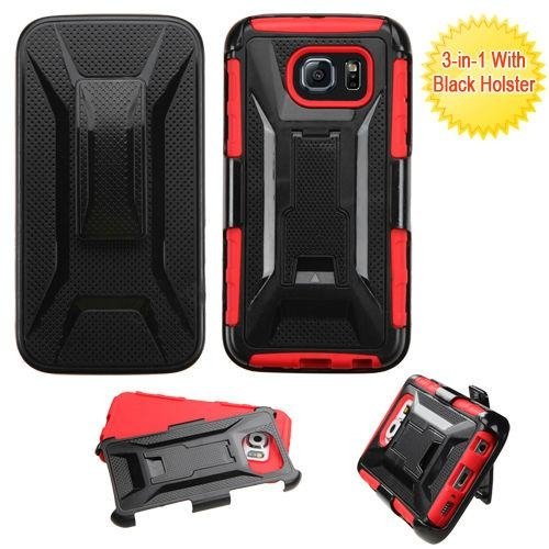 FullBody Protection Armor Case With Kickstand Rotating for galaxy s6 4