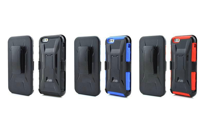 FullBody Protection Armor Case With Kickstand Rotating for galaxy s6 5