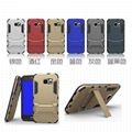 Anti Shock Armor Silicone Case TPU PC Cover With KickStand for galaxy s6  1