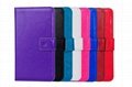 Wallet Leather Case With Credit Card Slots Stand Flip Cover for Sony Xperia Z4 5