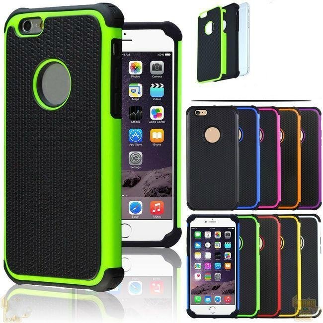 Shock Proof Heavy Duty Armor Cases Skin Cover for iPhone 6S 2