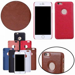 Flip Leather Case Oil Wax Skin Phone Back Cover For iPhone 6S