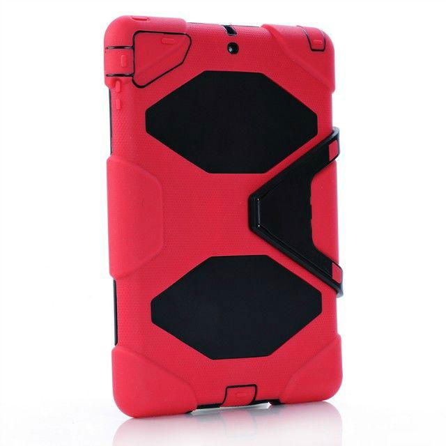 Anti Shock Hybrid Heavy Duty Slim Armor Stand Cover Case for iPad 5