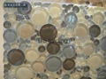 Irregular shape Crystal Art Mosaic tiles 1