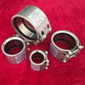 Pipe coupling for shipbuilding DN100