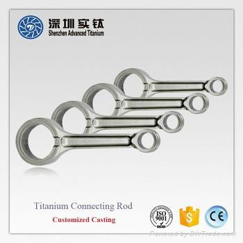 Titanium Alloy Casting and Forged Connecting Rod for Sale 4