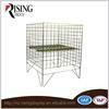 OEM supermarket usage metal dump bins storage rack