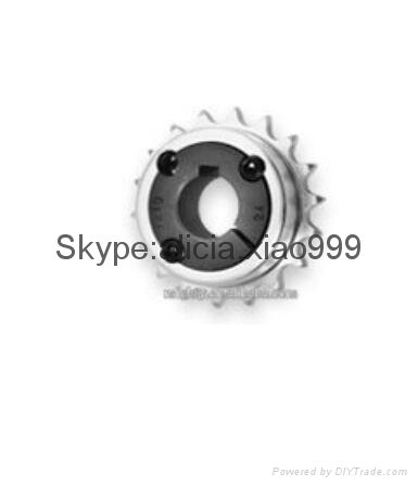 Roller chain sprockets with TB bushing