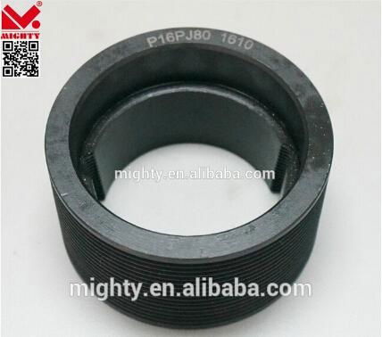 poly V belt Pulley with 8 grooves and taper hole