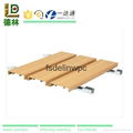 High Quality Wood Plastic Composite WPC Artistic Ceiling Tile 4