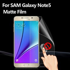 Highest Quality Premium Anti Fingerprint Matte Screen Protector Film For Samsung