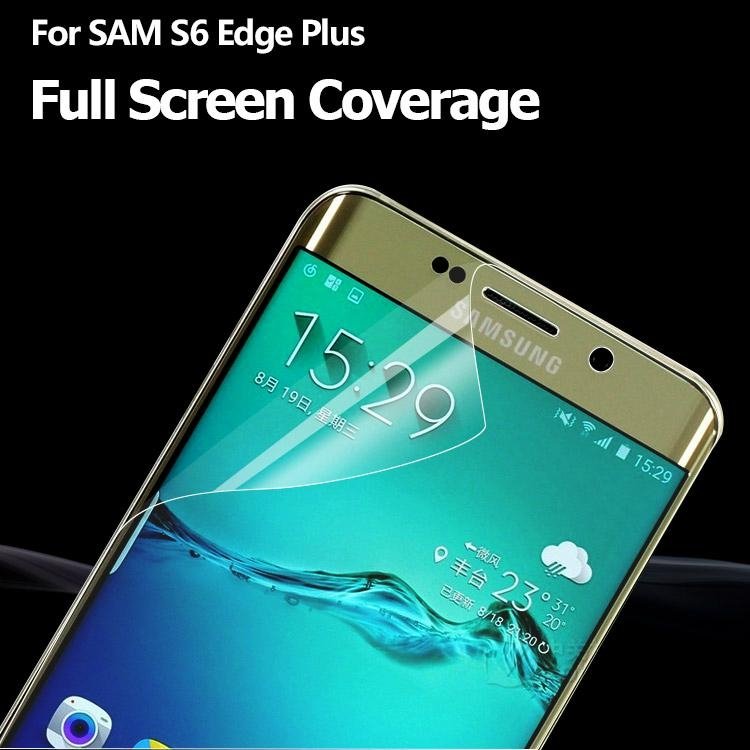 HD Clear Film Screen Protector Sheet For GALAXY S6 edge Plus Replacement Easy In