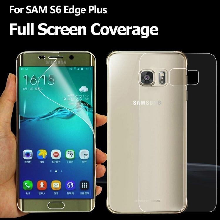 Extreme Clarity HD Clear Cell Phone Screen Protector For Samsung S6 Edge Plus GA