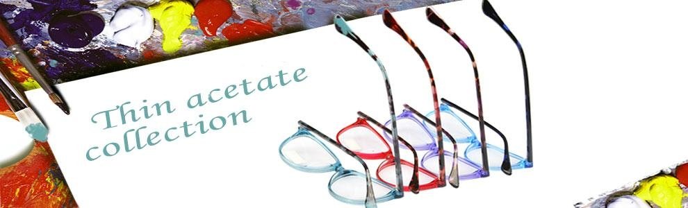 New trend design super thin acetate optical eyewear frames eyeglasses hot sell