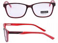 Latest design wood surface acetate optical frame eyewear glasses eyecare 4