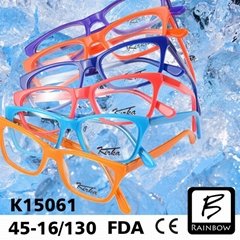 Handmade acetate kids optical frame child eyewear design student glasses