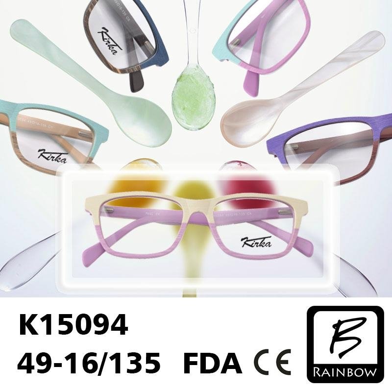 Ice cream color combination children eyeglass kids optical frame child eyewear