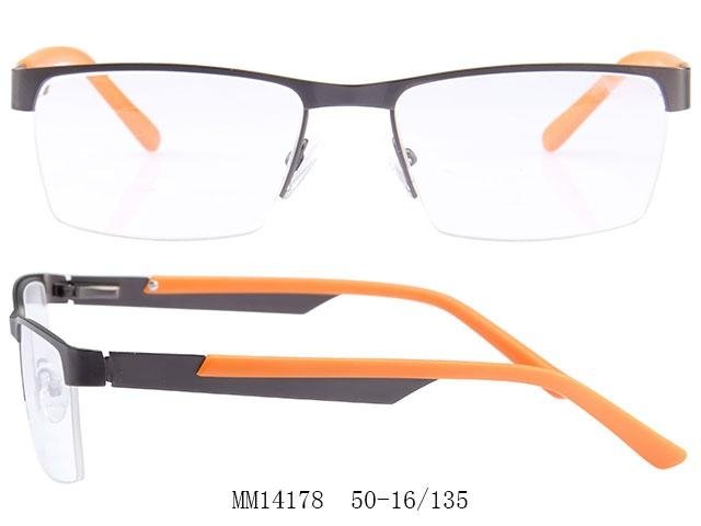 Metal optical frames spectacle glasses eyewear western style manufacturer 2