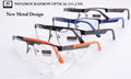 Metal optical frames spectacle glasses