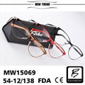 Stainless steel super flex 0.06MM optical frames spectacle glasses eyewear frame