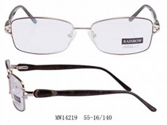 Stock eyeglass frame metal eyeglasses eyewear ready