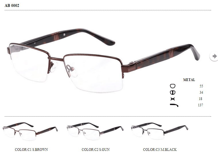 2015 ready stock promotion no moq metal eyewear optical frames wholesale glasses