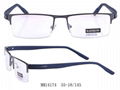 Stainless steel with TR temple eyeglass