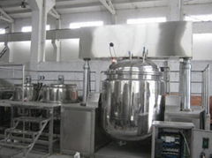 vacuum emulsifying mixer