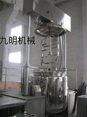 vacuum emulsifying mixer