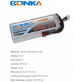 5200Mah Lipo 6s1p 65C battery for RC Heli