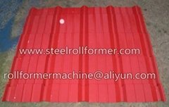 roof tile sheet forming machine