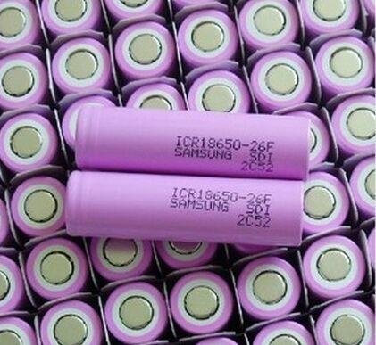 A Grade 18650 lithium battery cell ICR18650-26F 26FM LiNiCoMnO2 Battery 2