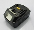 14.4v 3ah 18v 3ah lithium battery replacement for Makita BL1430  BL1830 5