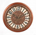 Wooden wall clock 1