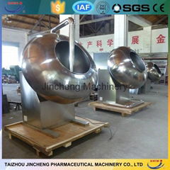 Pharmaceutical tablet enrober machine