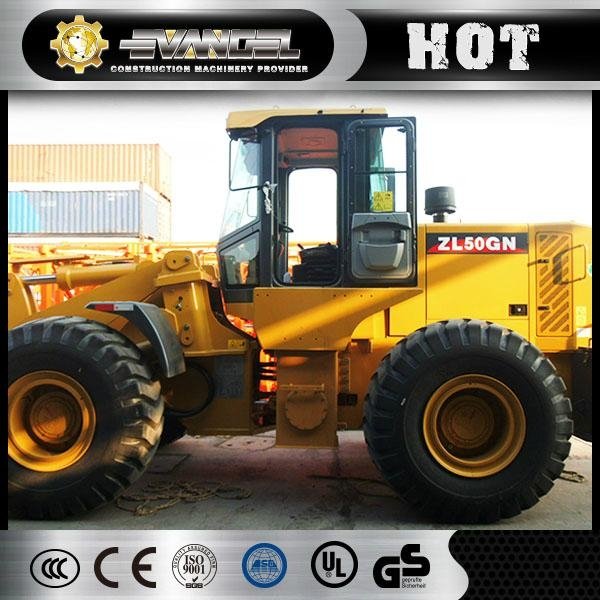 5 tons XCMG ZL50GN wheel loader with 3 cbm bucket for sale 5