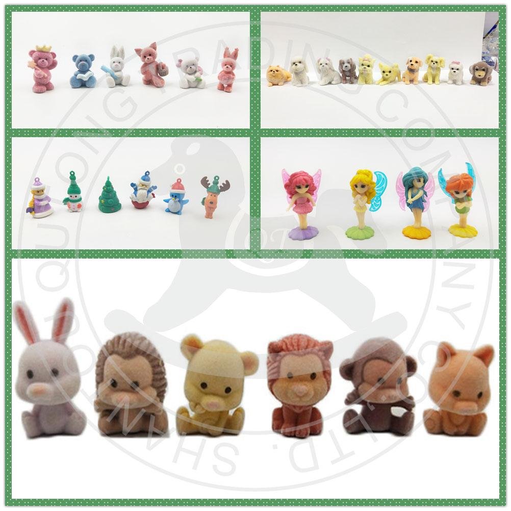Good quality vinyl figurine toys for chocolate surprise egg 2
