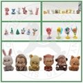 Good quality vinyl figurine toys for chocolate surprise egg