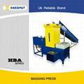 Horizontal Automatic Rice Husk Baler with UK Brand