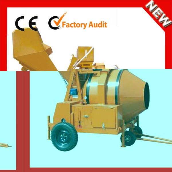 New condition JZR350 small portable cement concrete mixer price 5