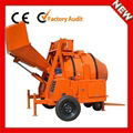 New condition JZR350 small portable cement concrete mixer price 4