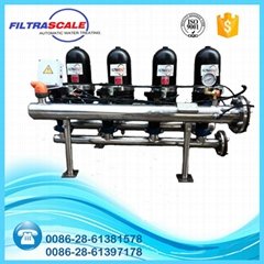 automatic self cleaning industrial disc water filter